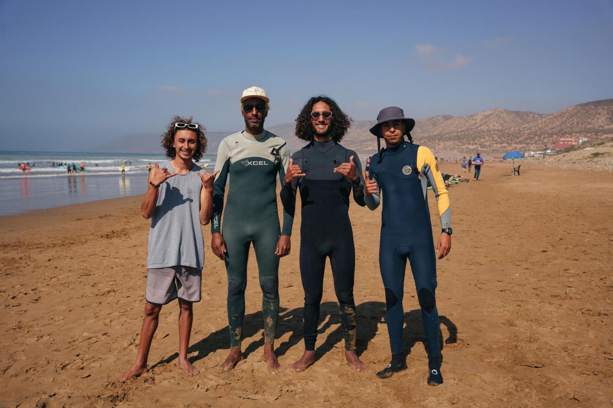 Sable Beach Surf Camp Tamraght Eksteriør bilde