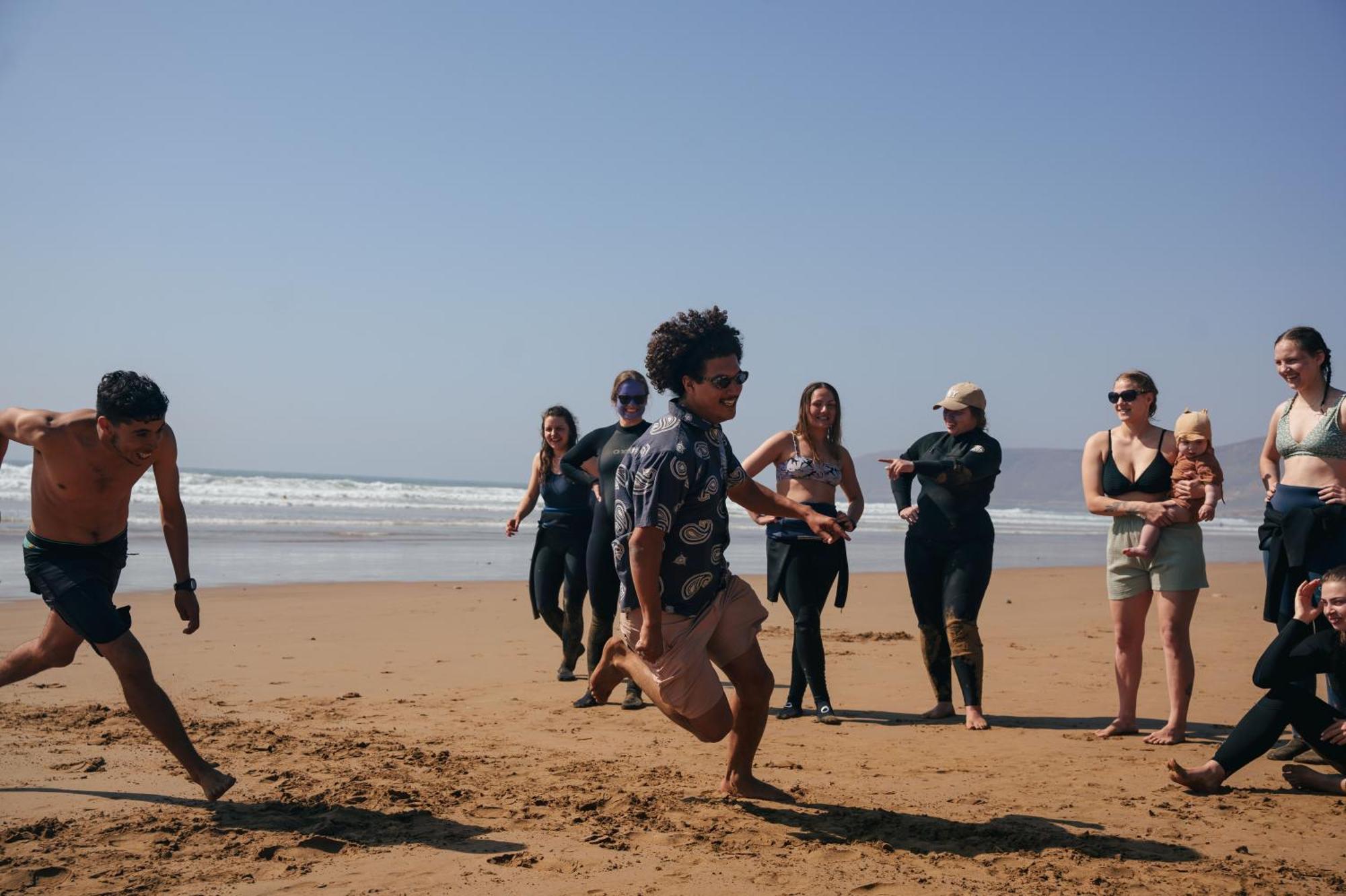 Sable Beach Surf Camp Tamraght Eksteriør bilde