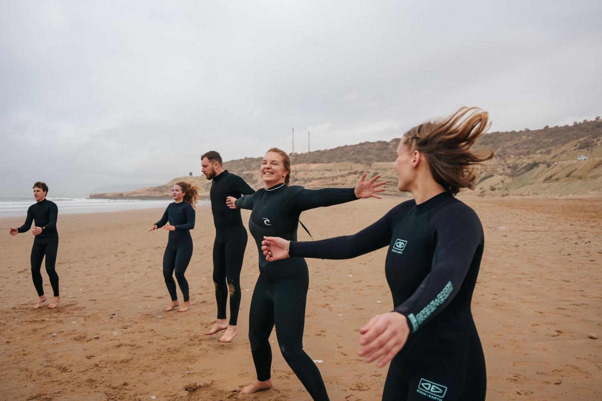 Sable Beach Surf Camp Tamraght Eksteriør bilde